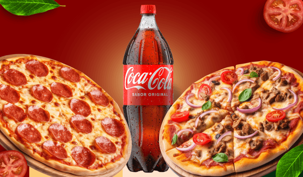 Combo 2 Pizza PP + 1 Refri - Pop Fornalha